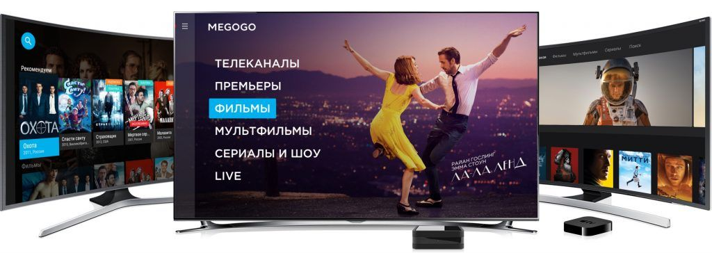Приложение Megogo для Смарт-телевизора